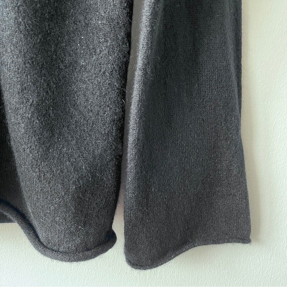 Shimera 100% Cashmere Quiet Luxury Black Hooded Women’s Sweater Size S - Picture 6 of 7